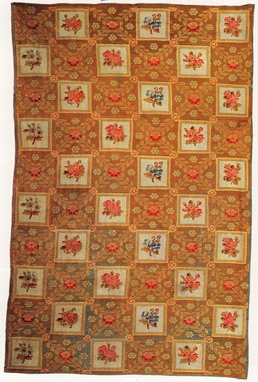 19th-Century FRENCH, Charles X Aubusson Carpet
ca. 1820, Wool