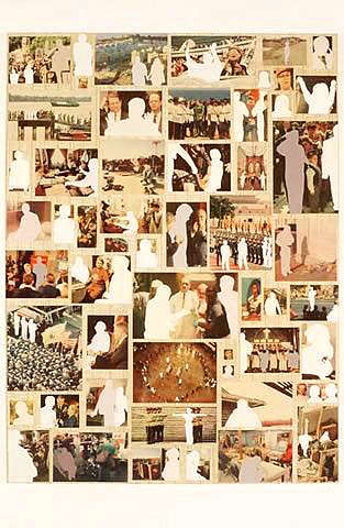 Beth Reisman, Allegiance
1998, Mixed media on canvas